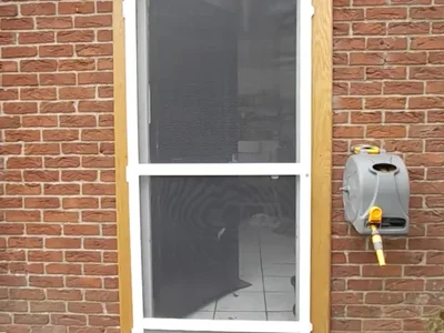 Commercial Flyscreen Door