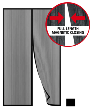 Magnetic Self-Closing Window